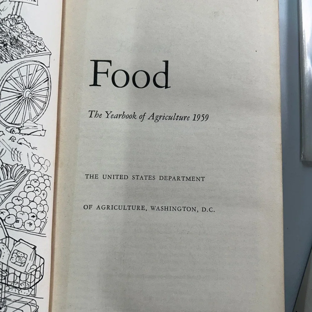 Food Yearbook of Agriculture 1959‎ USDA Government Printing Office